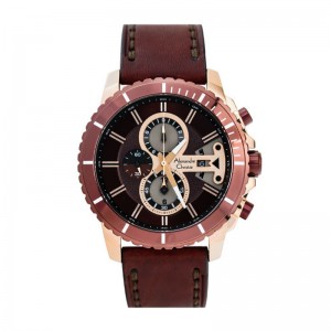 Alexandre Christie AC 6527 Rosegold Full Brown MCLROBO